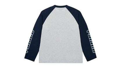 Palace Kawaii Raglan Longsleeve Grey Marl
