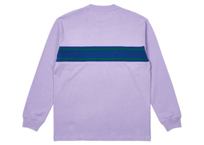 Palace Knit Block L/S Tee Violet