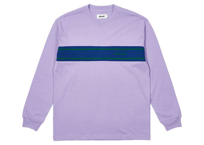 Palace Knit Block L/S Tee Violet