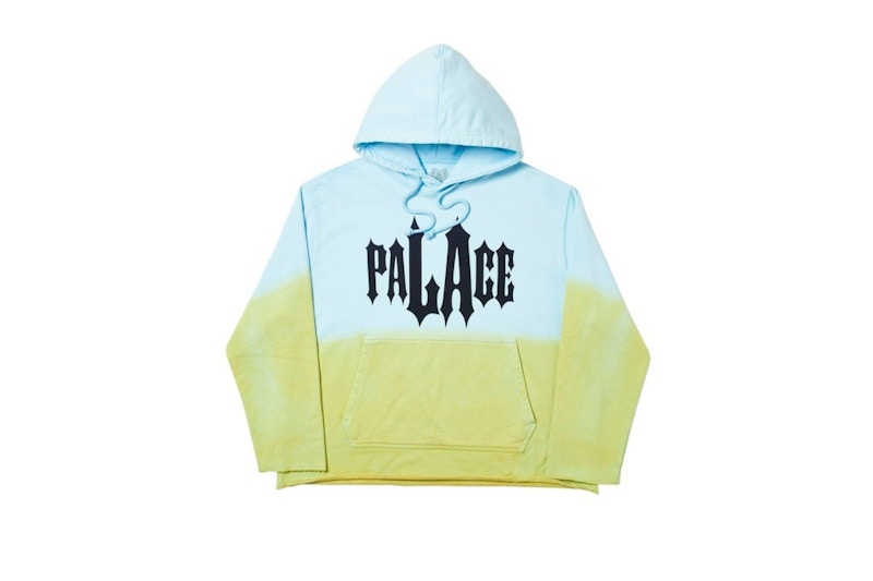 Palace LA Dye Hood Blue/Green