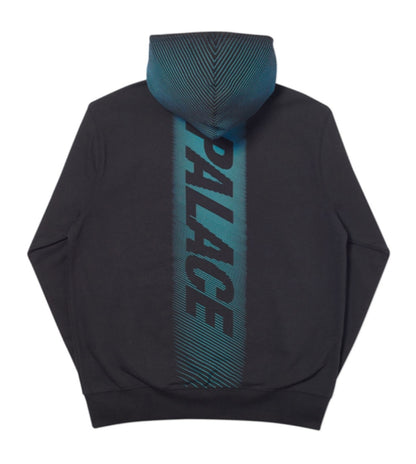 Palace Laser Lines Hood Black