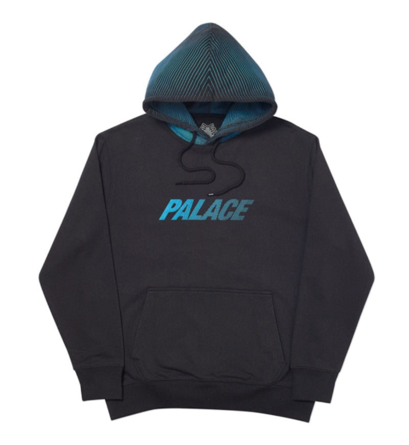 Palace Laser Lines Hood Black