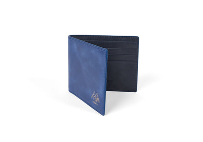 Palace Leather Billfold Wallet Blue