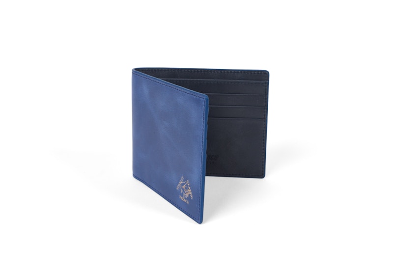 Palace Leather Billfold Wallet Blue