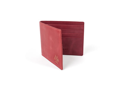 Palace Leather Billfold Wallet Red
