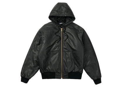 Palace Leather Bossy Jacket Black