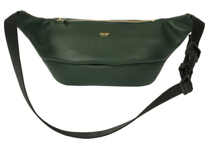 Palace Leather Bum Bag Green