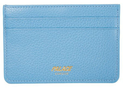 Palace Leather Card Holder Blue