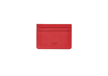 Palace Leather Card Holder Red