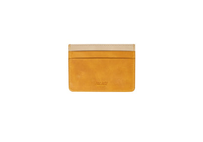 Palace Leather Cardholder Yellow