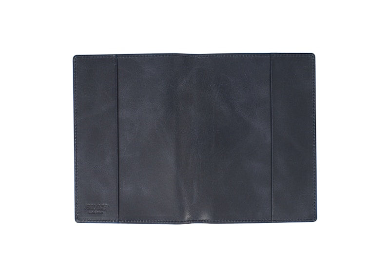 Palace Leather Passport Case Blue