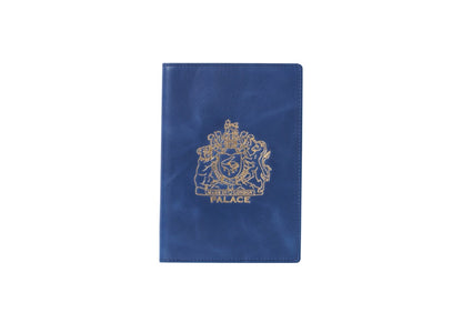 Palace Leather Passport Case Blue