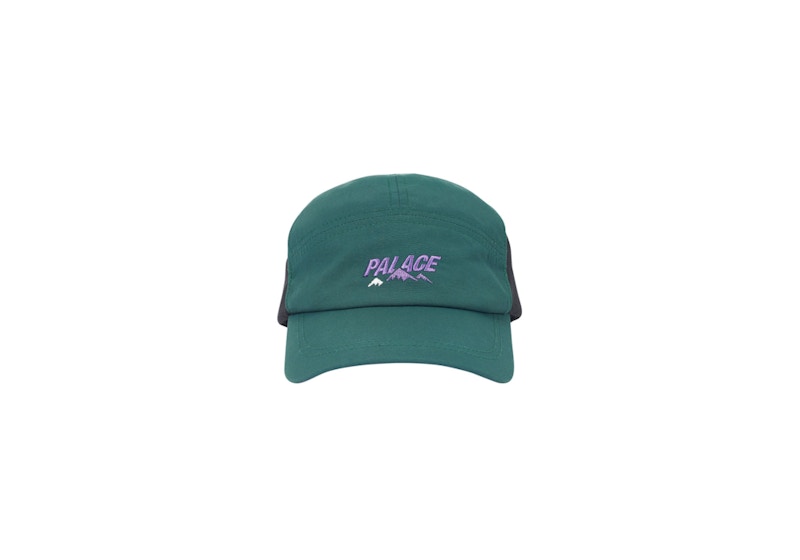 Palace Lemme Vent Shell Running Hat Green