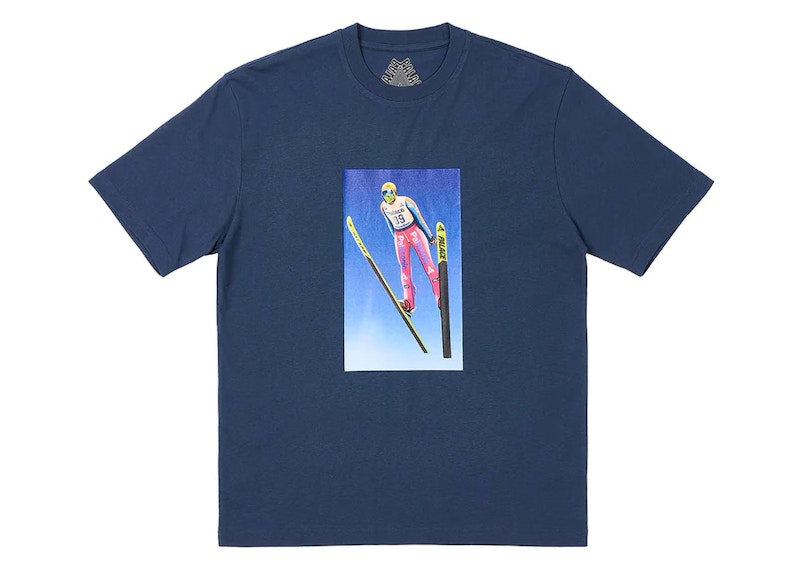 Palace Lift Off T-Shirt Navy