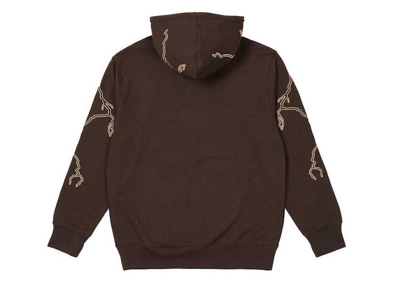 Palace Lightning Speed Hood Brown