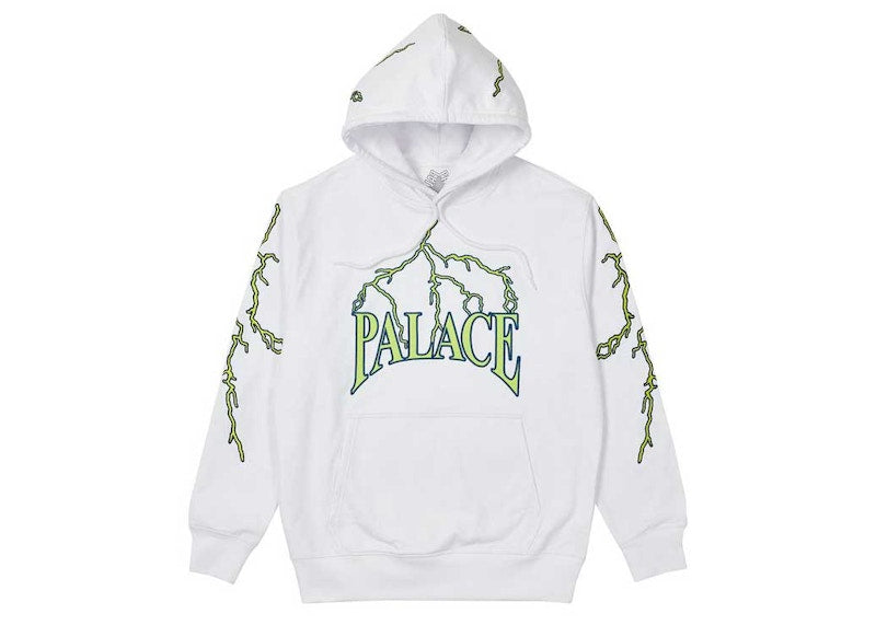 Palace Lightning Speed Hood White
