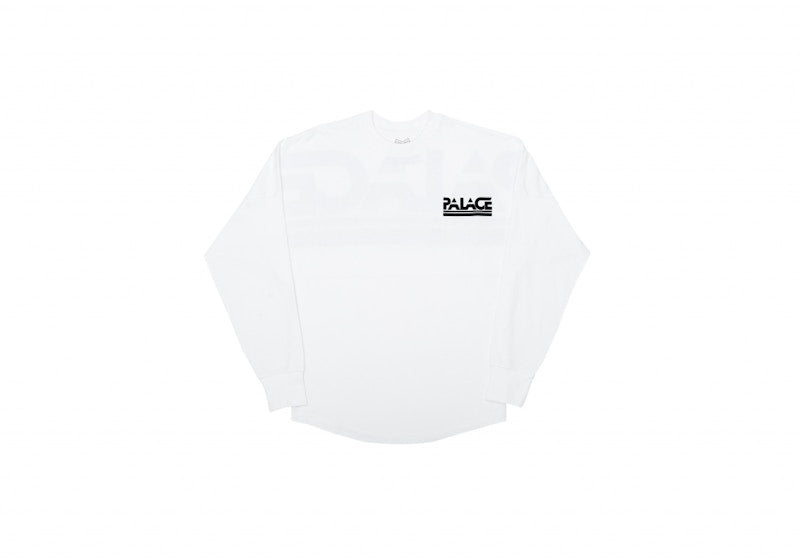 Palace Lightweight Crew White