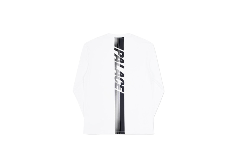 Palace Line Stripe Longsleeve White