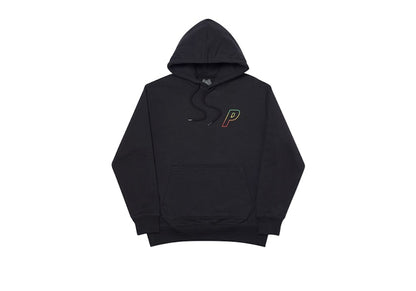 Palace Linear Triple Fade Hood Black