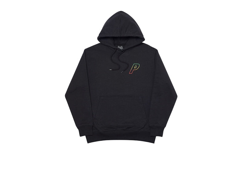 Palace Linear Triple Fade Hood Black