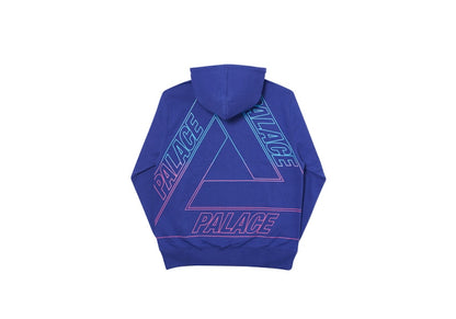 Palace Linear Triple Fade Hood Purple