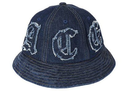 Palace Lique Denim Bucket Hat Stone Wash