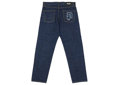 Palace Lique Denim Jean Mid Stone Wash