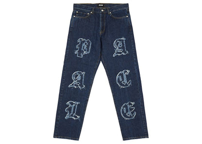 Palace Lique Denim Jean Mid Stone Wash