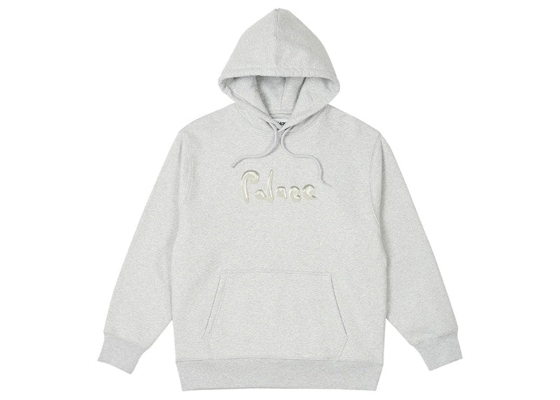 Palace Liquid Hood Grey Marl