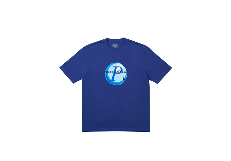 Palace Log On T-shirt Blue