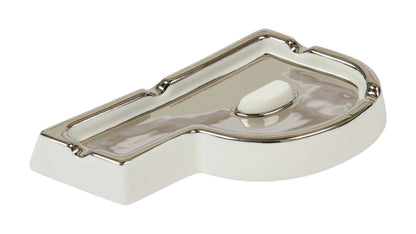 Palace Logo Ashtray White/Silver