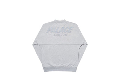 Palace Lon Dons Crew Grey Marl