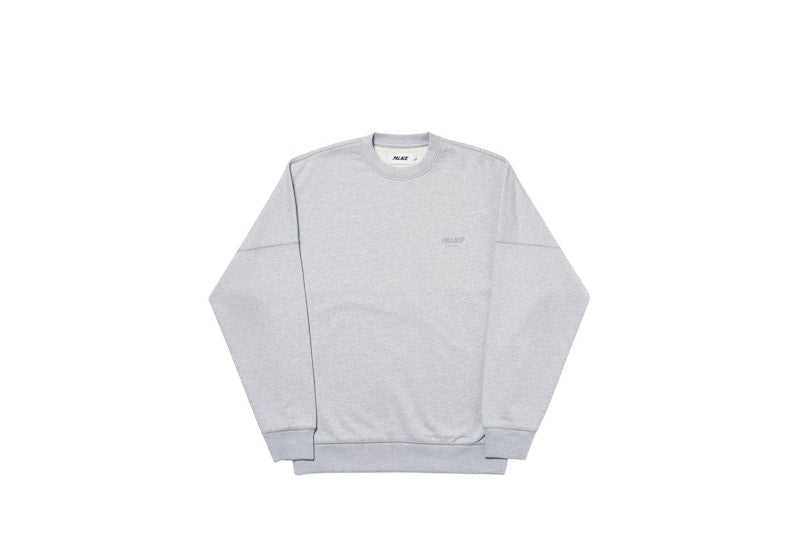Palace Lon Dons Crew Grey Marl