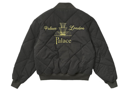 Palace London Diamond Bomber Black