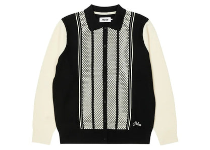 Palace London Knitted Polo Black
