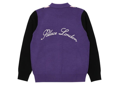 Palace London Knitted Polo Purple
