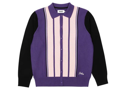 Palace London Knitted Polo Purple