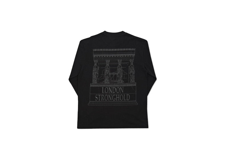 Palace London Stronghold Longsleeve 3M Black/Grey