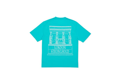 Palace London Stronghold T-Shirt 3M Aqua