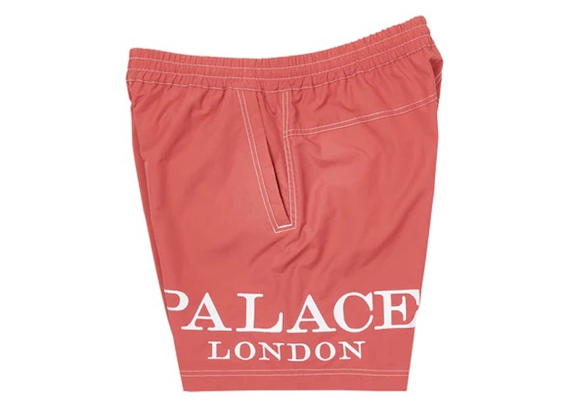 Palace London Swim Shorts Red