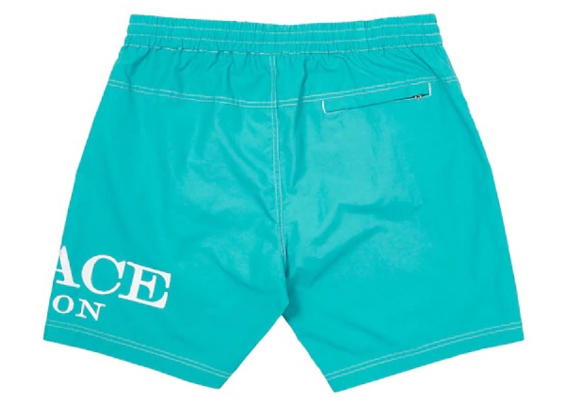 Palace London Swim Shorts Teal
