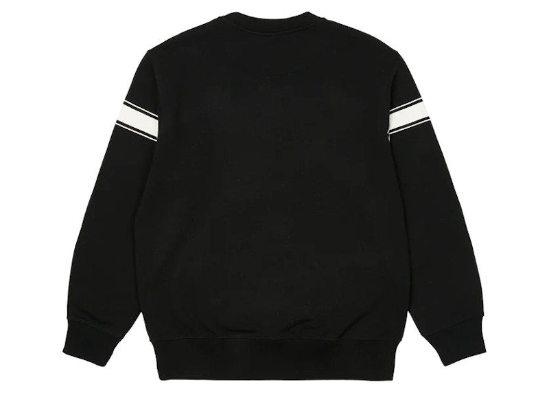 Palace London Tri Band Crew Black