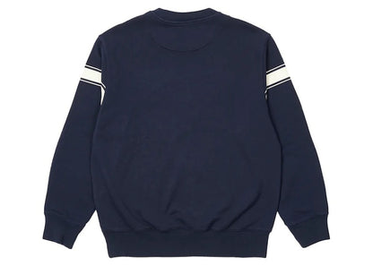 Palace London Tri Band Crew Navy