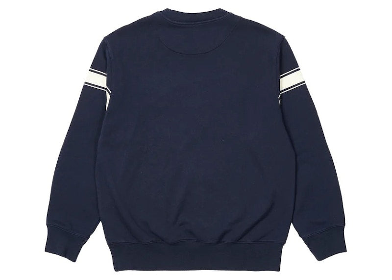 Palace London Tri Band Crew Navy