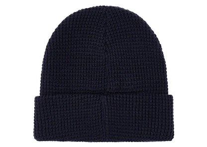 Palace London Waffle Beanie Navy