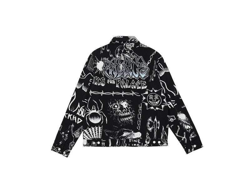 Palace Lotties Head Gas Jacket Black