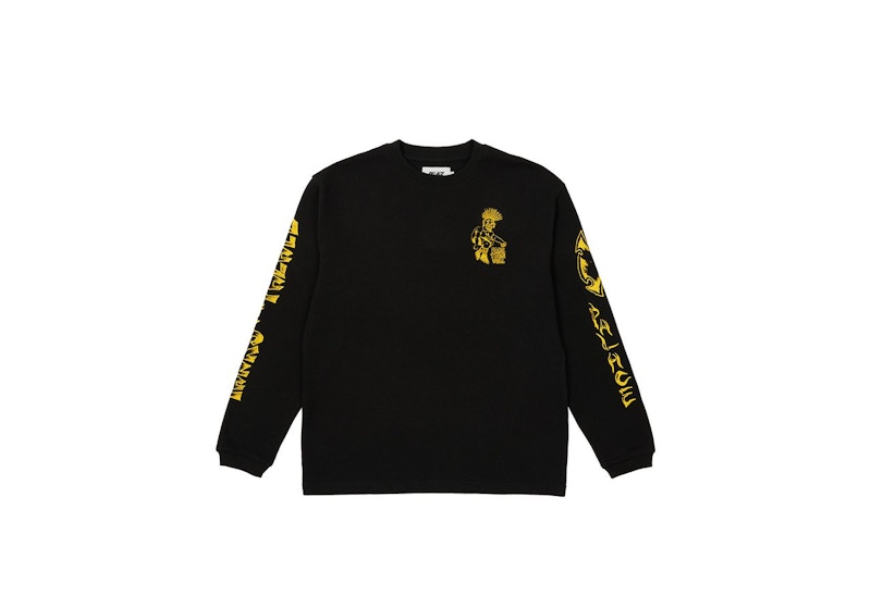 Palace Lotties Thermal Skull Longsleeve Black