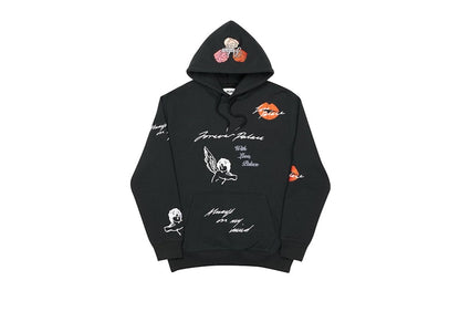 Palace Love Letter Hood Black