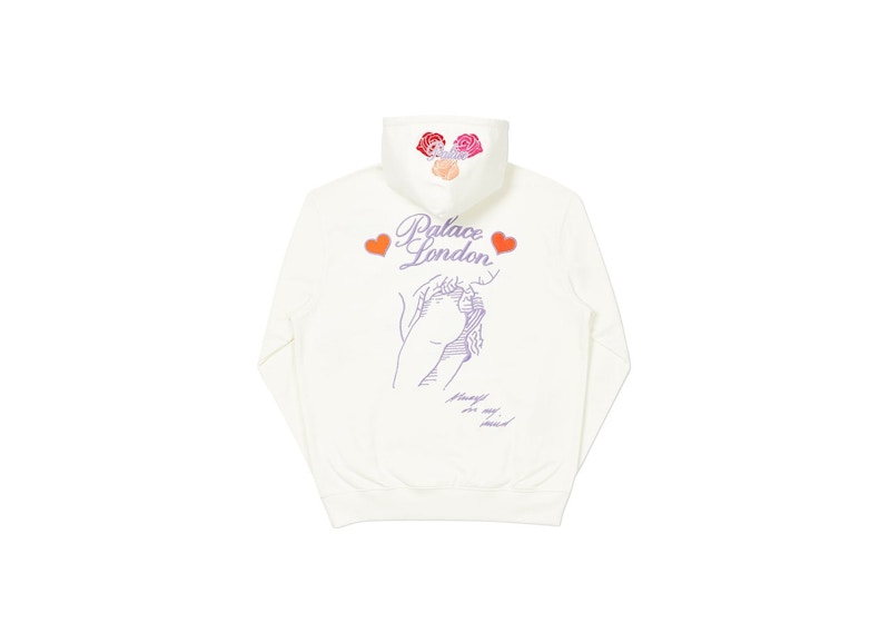 Palace Love Letter Hood White