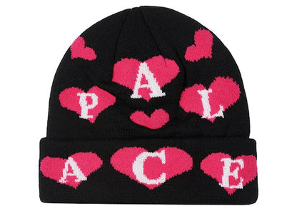 Palace Love Me Jacquard Beanie Black